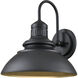 Adda LED 14.22 inch Powder Coated Black Outdoor Wall Sconce